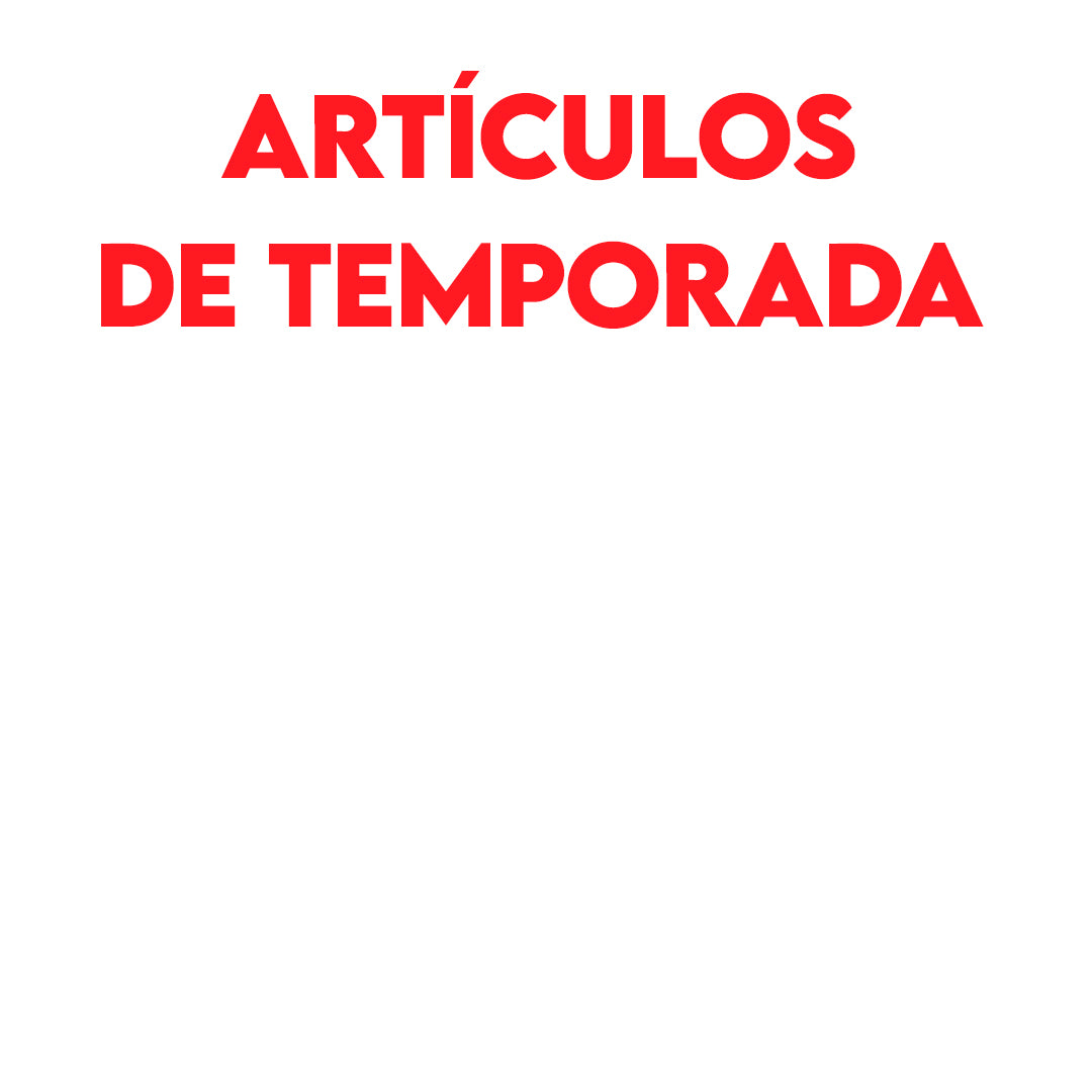 Artículos de Temporada