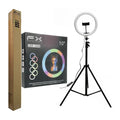 ARO DE LUZ 10" RGB CON TRIPIE FX J426
