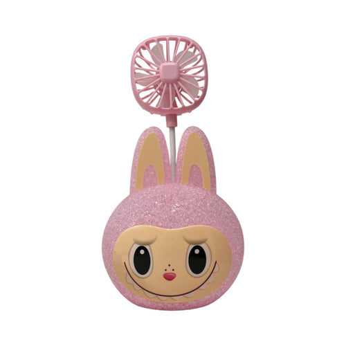 Lampara De Noche Con Ventilador Recargable Personajes